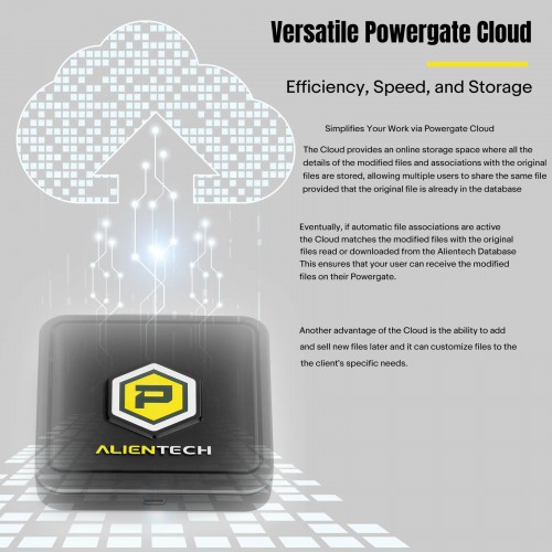 Alientech Powergate 4 with the Powergate App & Powergate Cloud Work on Android iOS Phone Has All OBD Protocols of KESS3 Supports VR Reading Decoding