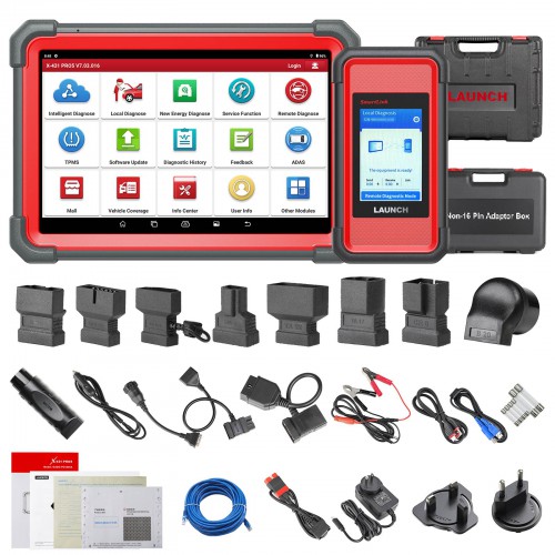 [China Ship] [Second-Handed] 90% New LAUNCH X431 PRO5 with Smartlink 2.0 VCI Supports Online Programming and Topology Mapping