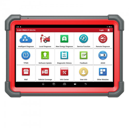 [China Ship] [Second-Handed] 90% New LAUNCH X431 PRO5 with Smartlink 2.0 VCI Supports Online Programming and Topology Mapping