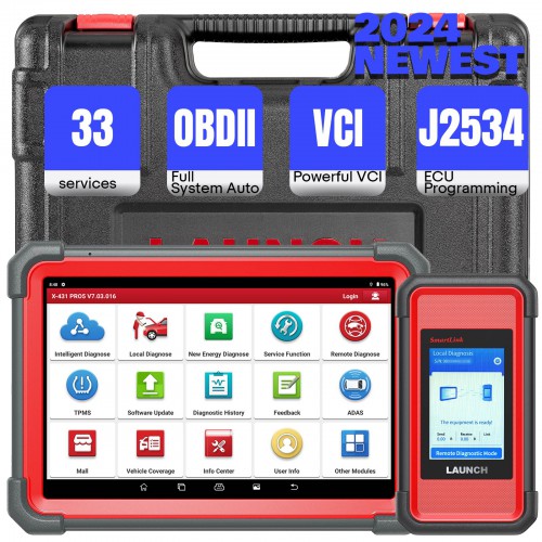 [China Ship] [Second-Handed] 90% New LAUNCH X431 PRO5 with Smartlink 2.0 VCI Supports Online Programming and Topology Mapping