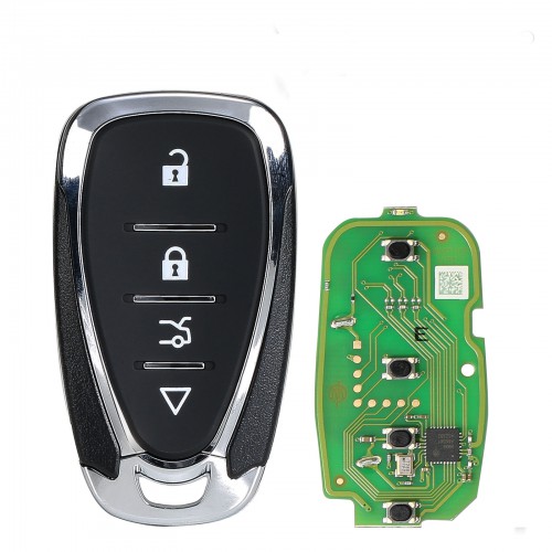 Xhorse XSCL01EN Smart Key 4 Buttons for Chevrolet Style 5pcs/lot