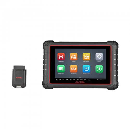 Autel MaxiCOM MK900-BT MK900BT Diagnostic Scanner CAN-FD&DOIP with MV108S 8.5mm Digital Inspection Camera