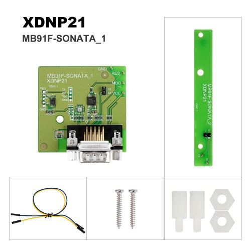 Xhorse XDNPP3CH MB91F Adapters Solder-free Honda Hyundai Kia 6Pcs Set for VVDI MINI PROG and KEY TOOL PLUS