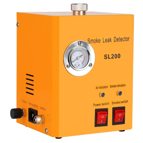 Automobile Smoke Leak Detector SL200, Air Mode, Smoke Mode, Quick Diagnosis, Test Leak in Vehicle Pipe Systems