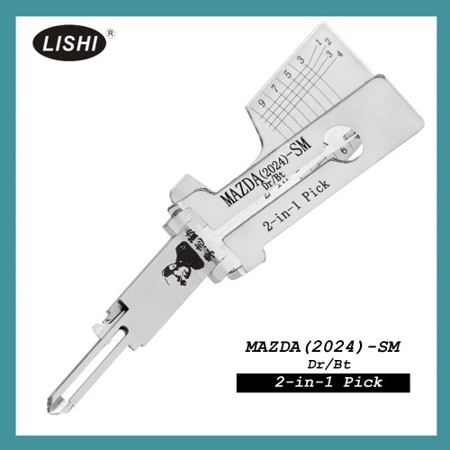 LISHI MAD2014 Flat Milling New Mazda 2-in-1 Tool