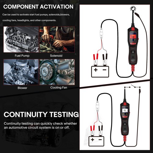 TOPDIAG P150 Electrical Tester 6 - 30 Volt Vehicle Electrical System Diagnostics