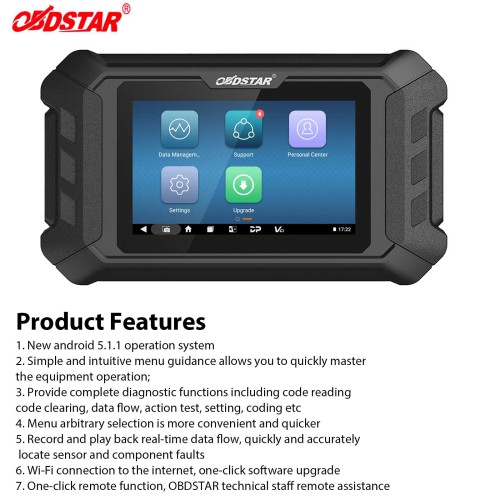 OBDSTAR iScan Kawasaki Intelligent Motorcycle Diagnostic Equipment for KAWASAKI
