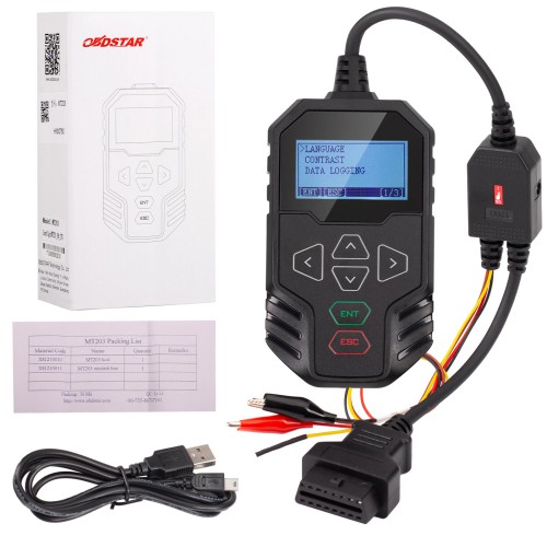 OBDSTAR MT203 CAN Driver/Gateway Simulator Support CAN Driver & Gateway Simulation 2 Years Free Update