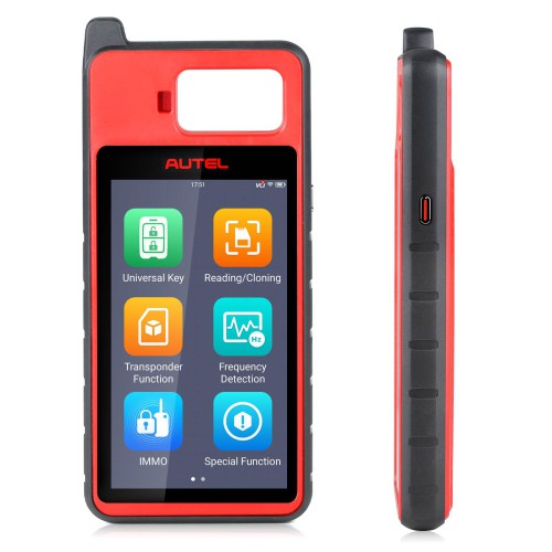 [US Ship] [Second-Handed] 90% New Autel MaxiIM KM100 KM100E Universal Key Generator Kit with PLC 200 IMMO Learning Via OBD Lifetime Free Update