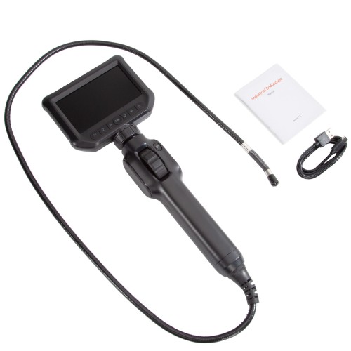 Industrial Endoscope 360 Degree Rotating 2 Million Pixels 1 Meter Long Cable with 32G Memory Card