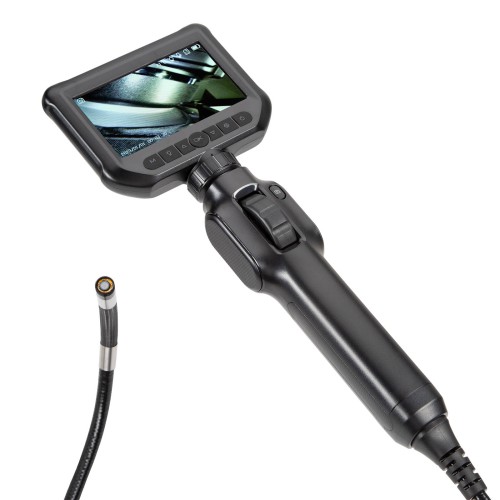 Industrial Endoscope 360 Degree Rotating 2 Million Pixels 1 Meter Long Cable with 32G Memory Card