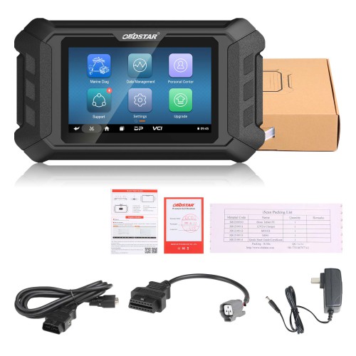 [US Ship] [Second-Handed] 90% New OBDSTAR iScan YAMAHA Marine Diagnostic Tablet Code Reading Code Clearing Data Flow Action Test
