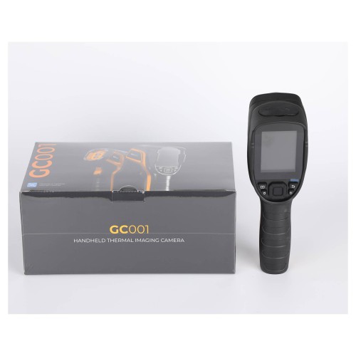 [US Ship] GODIAG GC001 Handheld Thermal Imaging Camera, 256 x 192 IR High Resolution, Infrared Camera Support PC Analysis & Video Recording