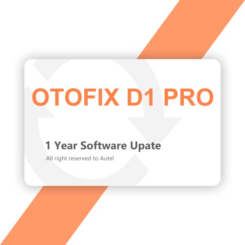 One Year Online Update Service for OTOFIX D1 Pro/D1 PROS Diagnostic Tool