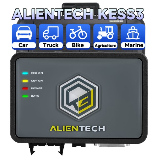 Original Alientech KESS V3 with Master - Car - LCV Bench-Boot Protocols License Activated