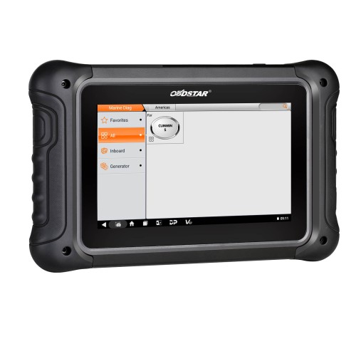 OBDSTAR ISCAN PRO CUMMINS (MARINE) Diagnostic Tool DC24V Input Supports Special Functions
