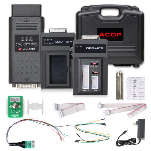 [BMW ECU Package] Yanhua Mini ACDP2 DME ECU Package for BMW Module 3/8/27 & B48 N20 N55 B38 X1 X2 X3 X4 X5 X7 X8 MSV70 MSS60 MEV9+Interface Board