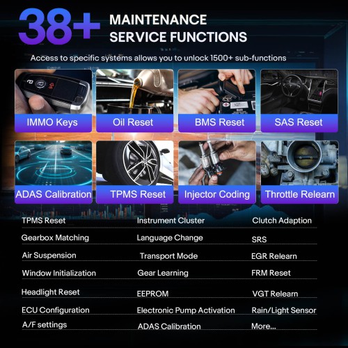 XTOOL InPlus IP900S Diagnostic Tool ECU Coding Key Programming 38+ Services Topplogy Map Add FCA AutoAuth Update Version of D8S