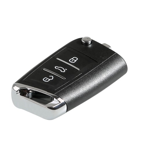 [5pcs/lot] Xhorse XKMQB5EN MQB Style 2nd Generation VVDI Wire Remote Key 3 Buttons Supports Wireless Programming