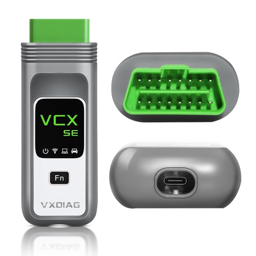 VXDIAG VCX SE DoIP for BENZ and VW 3 in 1 with Free DONET Authorization and 2TB SSD Pre-installed on Second-Hand Lenovo T440P Laptop