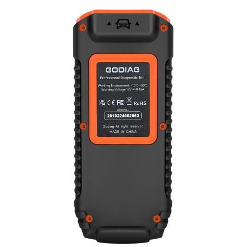 [US Ship Only] [Second-Handed] 90% GODIAG GD201 Professional OBDII All-makes Full System Diagnostic Tool with 29 Service ABS Airbag Oil Light