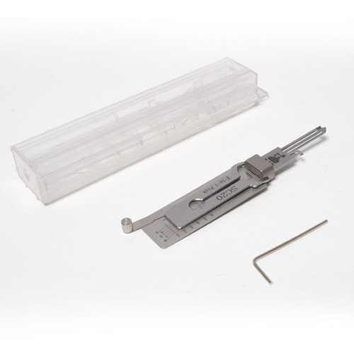LISHI SC20 Civilian Tool  2-in-1 Pick & Decoder for Schlage L Keyway