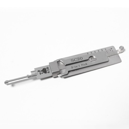 LISHI SC20 Civilian Tool  2-in-1 Pick & Decoder for Schlage L Keyway