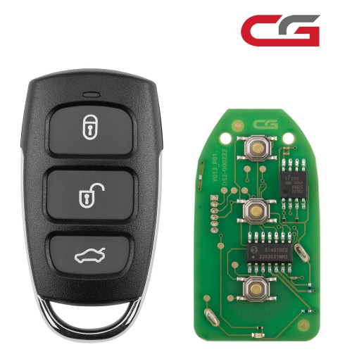 CGDI C13-000009 KI.A(Separate.3+1) Wire Remote 4 Buttons Used with CGDI K2 Remote Key Programmer 5pcs/lot