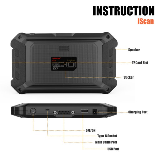 [US Ship] [Second-Handed] 90% New OBDSTAR iScan for DUCATI Motorcycle Diagnostic and IMMO Programming Tool