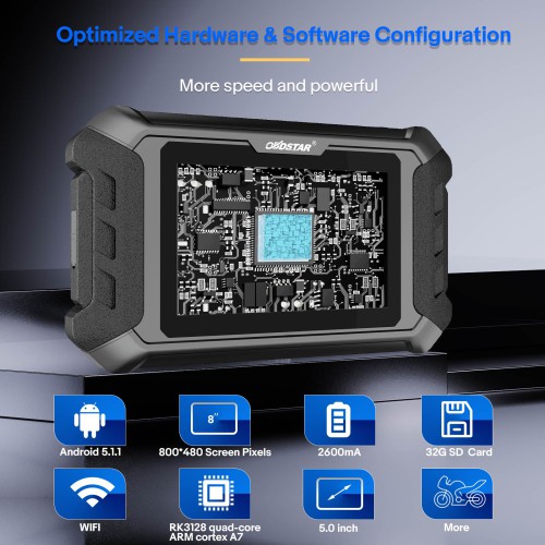 [US Ship] [Second-Handed] 90% New OBDSTAR iScan for DUCATI Motorcycle Diagnostic and IMMO Programming Tool