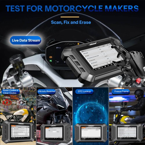 [US Ship] [Second-Handed] 90% New OBDSTAR iScan for DUCATI Motorcycle Diagnostic and IMMO Programming Tool