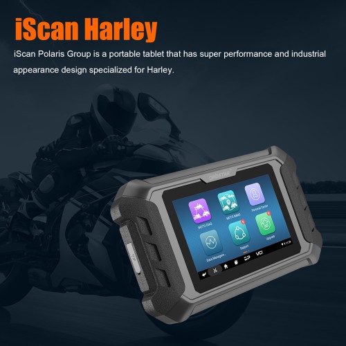[US Ship] [Second-Handed] 90% New OBDSTAR iScan Harley Davidson Motorcycle Diagnostic Scanner Support Sevice Light Reset & Key Programming