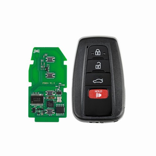 5pcs/lot Lonsdor FT02 PH0440B Update Version of FT11-H0410C 312/314 MHz Toyota Smart Key PCB with Key Shell