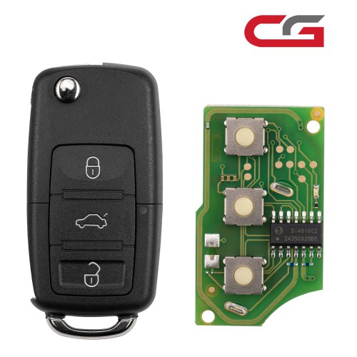 CGDI C13-000001 B5 Type 3 Buttons Wire Remote Used with CGDI K2 Remote Key Programmer 5pcs/lot