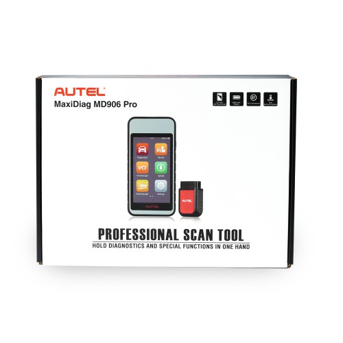 AUTEL MaxiDiag MD906PRO All System Diagnostic Scanning + Maintenance Services with Android 9 System & Touchscreen Interface