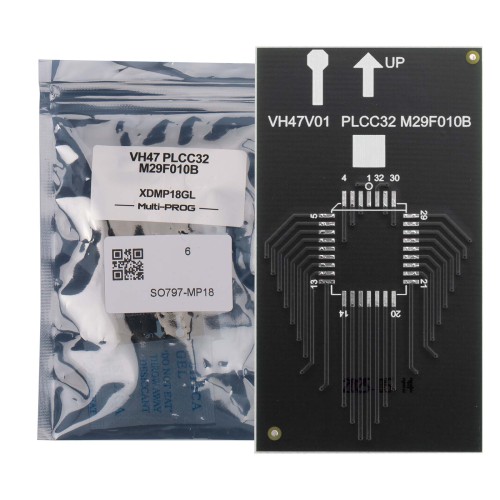 XHORSE XDMP18GL PLCC32 & M29F010B Adapter Support Reading and Writing of Chips M29F010B(Footprint: PLCC32)