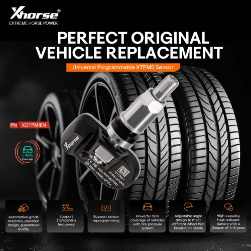 XHORSE XDTPM1EN TPMS Sensor Universal Programmable XTPMS Sensor
