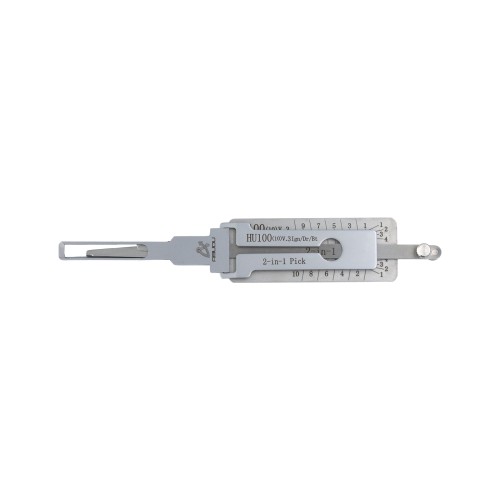 ABUDU HU100-10 Internal Milling Double Track Opening and Reading Two-in-One Tool, Tooth Depth (10-cut)
