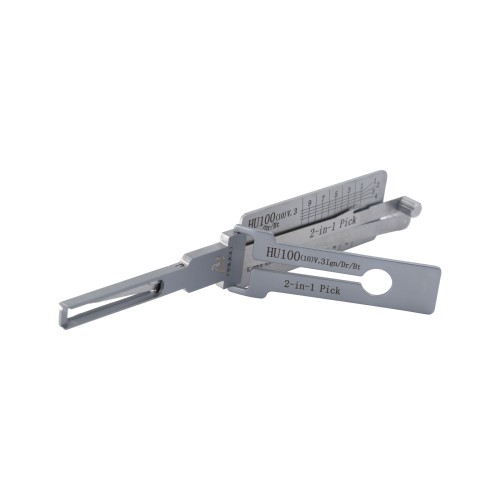 ABUDU HU100-10 Internal Milling Double Track Opening and Reading Two-in-One Tool, Tooth Depth (10-cut)
