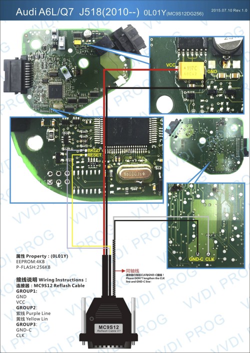 [US/EU Ship] [Second-Handed] 90% New Xhorse VVDI PROG Programmer Multi-Language Read/Write ECU MCU IMMO EEPROM