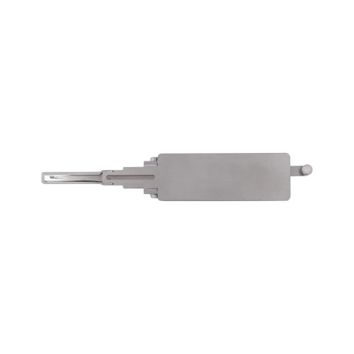 ABUDU AIAC011D HU64 Ignition Universal Door Lock Side Milling Two-Track Pick and Decode Tool, Depth (10-cut) IC CARD:1019