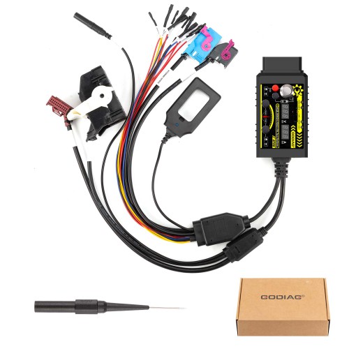 GODIAG GT115 For V-A-G MQB IMMO4 CAN-Bus UDS 4th Generation IMMO System Test Platform + GODIAG MQB Data Collector ELV/TCM DSG Gearbox Adapter