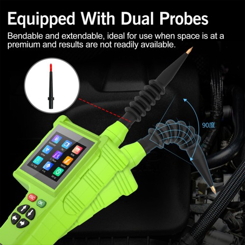 TOPDIAG P200Pro New Generation of Intelligent Circuit Detectors for all 9V-48V circuit system equipment