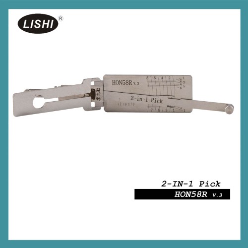 LISHI HON58R 2-in-1 Auto Pick and Decoder For Honda Motorcycle