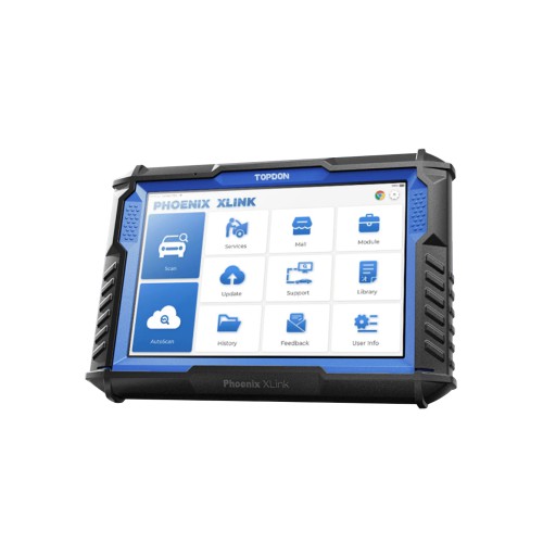TOPDON Phoenix XLink Scan Tool, ECU Programming, Online ECU Coding Topology Mapping, 41 Services, Bi-Directional Scanner, Guided Function, CAN FD/DoIP