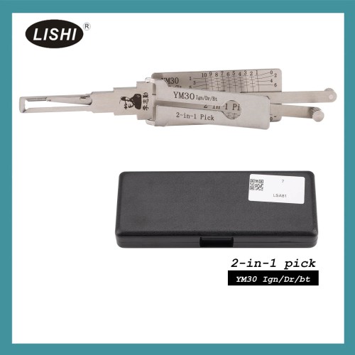 LISHI YM30 2-in-1 Auto Pick and Decoder For SAAB