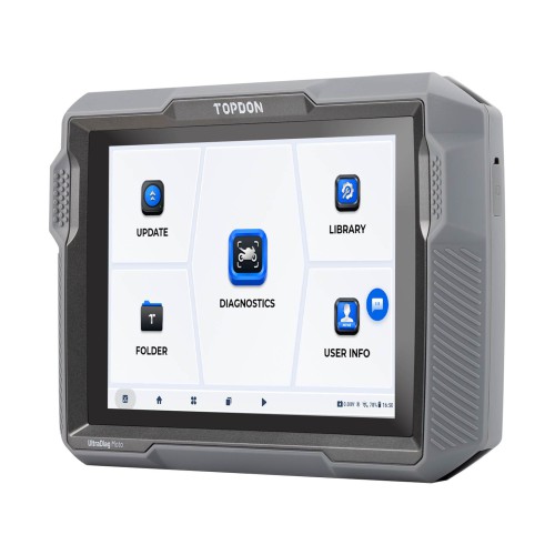 TOPDON UltraDiag Moto 8-inch Wireless Motorcycle Diagnostic Tool Support Bi-directional Control, Maintenance Resets, Wireless Connectivity