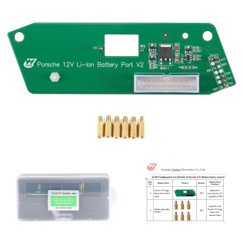 Yanhua Mini ACDP Module 23 For Porsche 12V Lithium Battery Restore