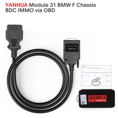 YANHUA Module 31 BMW F Chassis BDC IMMO via OBD