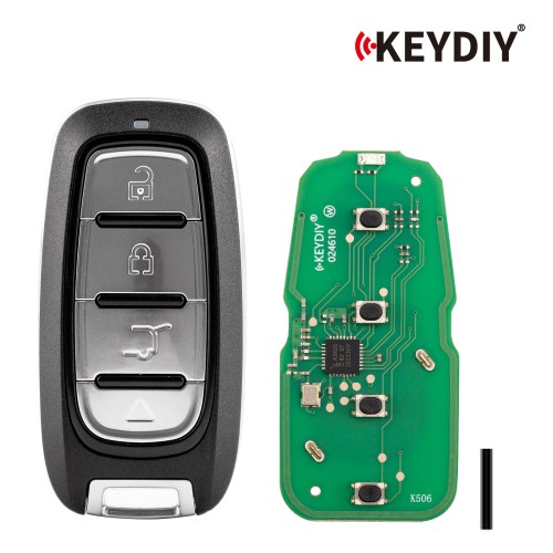 5pcs/lot KEYDIY KD ZB27-4 Universal Smart Remote Key 4 Buttons for Chrysler Type